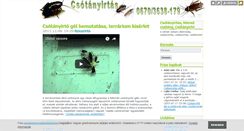 Desktop Screenshot of csotany.blog.hu