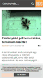 Mobile Screenshot of csotany.blog.hu