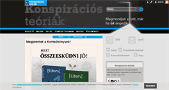 Desktop Screenshot of konteo.blog.hu