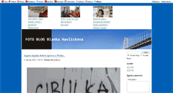 Desktop Screenshot of blanka-havlickova.blog.cz