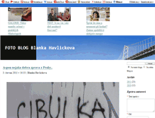 Tablet Screenshot of blanka-havlickova.blog.cz