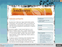 Tablet Screenshot of londoneye.blog.hu