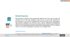 Desktop Screenshot of kozgazgolyabal.blog.hu
