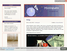 Tablet Screenshot of mistinguett.blog.hu