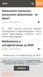 Mobile Screenshot of mdf.blog.hu