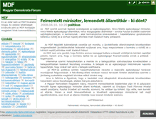 Tablet Screenshot of mdf.blog.hu