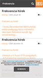 Mobile Screenshot of frekvencia.blog.hu