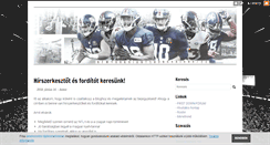 Desktop Screenshot of giantsfootball.blog.hu