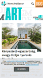 Mobile Screenshot of nemartdecor.blog.hu