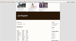 Desktop Screenshot of hanulineckyblog.blog.cz