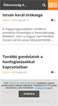 Mobile Screenshot of oshon.blog.hu