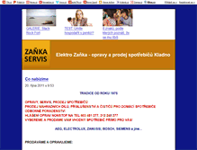 Tablet Screenshot of elektro-zanka.blog.cz