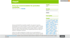 Desktop Screenshot of ciepyld.blog.hu
