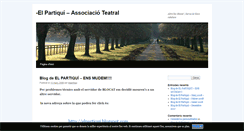 Desktop Screenshot of elpartiqui.blog.cat