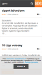 Mobile Screenshot of guru.blog.hu
