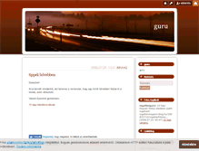Tablet Screenshot of guru.blog.hu