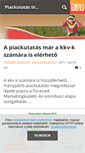 Mobile Screenshot of piackutatas.blog.hu