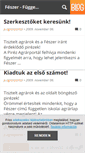 Mobile Screenshot of feszer.blog.hu