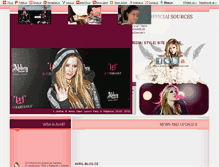 Tablet Screenshot of daily-lavigne.blog.cz