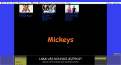 Desktop Screenshot of mickeys.blog.cz