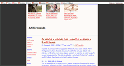 Desktop Screenshot of antironaldo.blog.cz