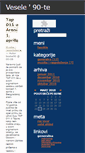 Mobile Screenshot of boske90.blog.rs