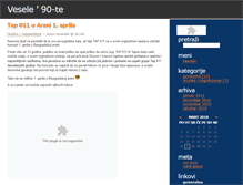 Tablet Screenshot of boske90.blog.rs