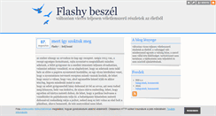 Desktop Screenshot of flashy.blog.hu