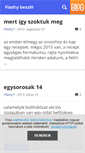 Mobile Screenshot of flashy.blog.hu
