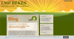 Desktop Screenshot of lmpbekes.blog.hu
