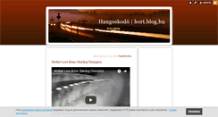 Desktop Screenshot of hort.blog.hu
