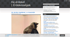 Desktop Screenshot of haerdekel.blog.hu