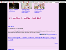Tablet Screenshot of kikushka113.blog.cz