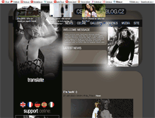 Tablet Screenshot of celine-dion.blog.cz