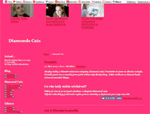 Tablet Screenshot of diamondcats-holky.blog.cz