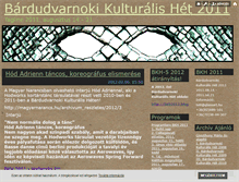 Tablet Screenshot of bkh2011.blog.hu