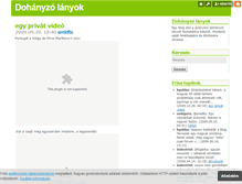 Tablet Screenshot of dohanyzolanyok.blog.hu