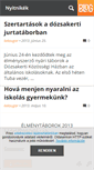 Mobile Screenshot of nyitnikek.blog.hu