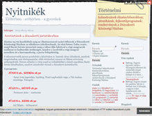 Tablet Screenshot of nyitnikek.blog.hu