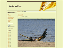 Tablet Screenshot of dario.blog.cz