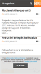 Mobile Screenshot of bringadivat.blog.hu