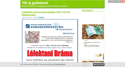 Desktop Screenshot of 100ujgyulekezet.blog.hu
