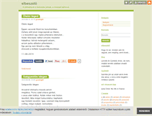 Tablet Screenshot of illesbea.blog.hu