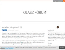 Tablet Screenshot of olaszforum.blog.hu