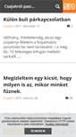 Mobile Screenshot of csajokrol.blog.hu
