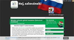 Desktop Screenshot of hejszlovenek.blog.hu