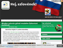 Tablet Screenshot of hejszlovenek.blog.hu