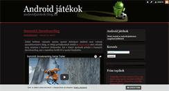 Desktop Screenshot of androidjatekok.blog.hu