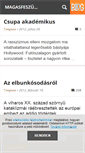 Mobile Screenshot of hovajutottunk.blog.hu