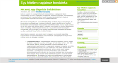 Desktop Screenshot of htitetlentamaska.blog.hu